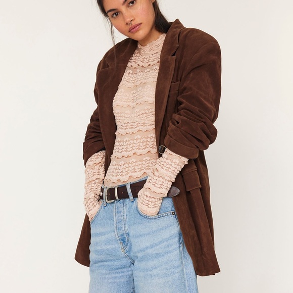 Free People Brown Blazer - Picture 2 of 7